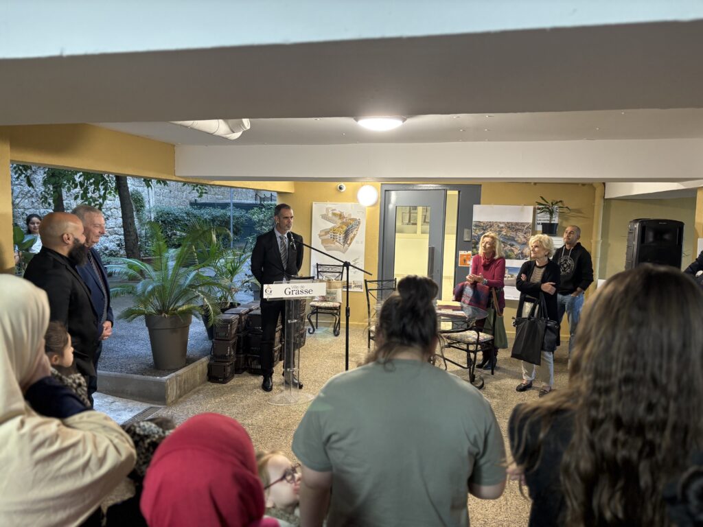 Quand la SPL Pays de Grasse Développement rencontre les habitants de la résidence des Cordeliers pour évoquer l’avancement du projet MARTELLY