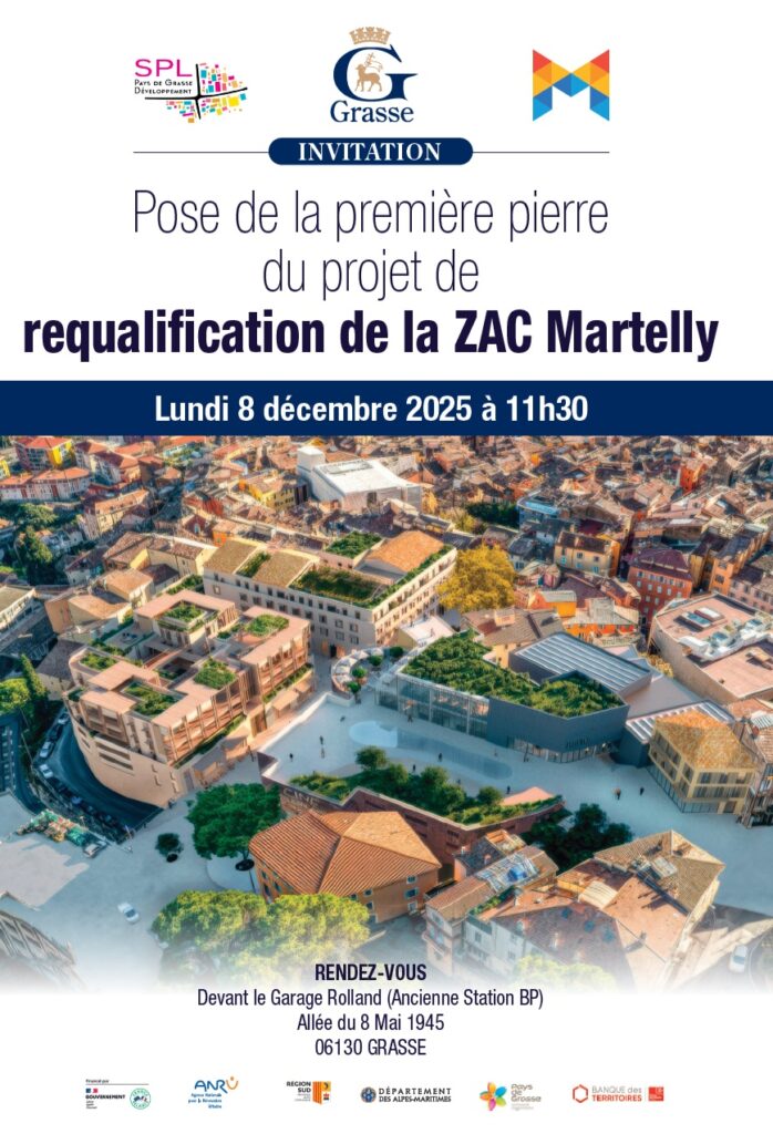 Rendez-vous le 8 décembre à 11h30 – Pose de la 1ere Pierre