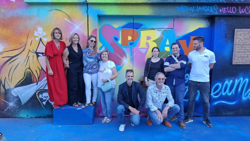 Vernissage du festival de street art Poésie Urbaine saison 3 à Martelly